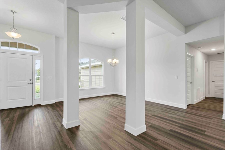 Spacious, unfurnished interior of a new home in The Preserve at Laurel Lake, Lake City (Image 18).