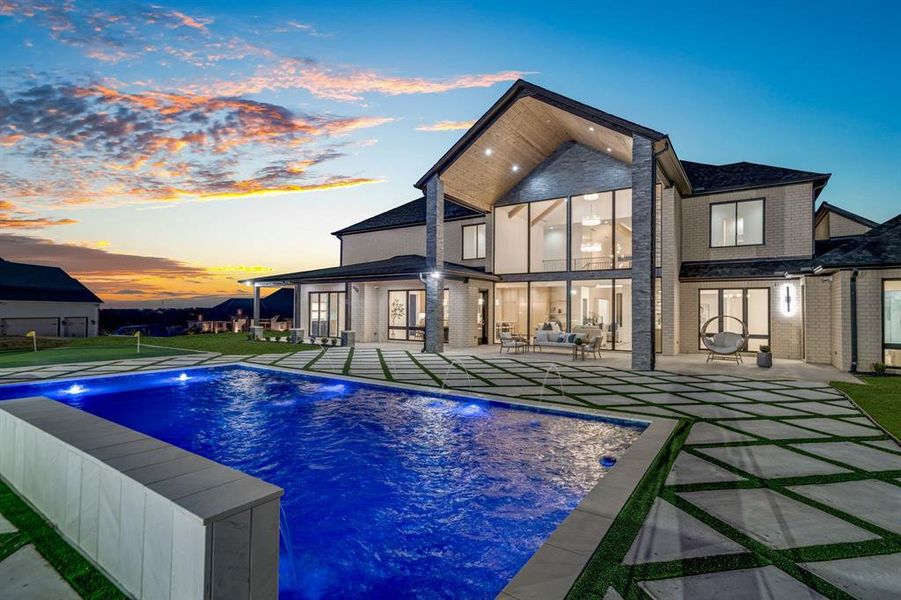 Exterior details and patio area of a home in , Gunter (Image 26). Exterior details and patio area of a home in , Gunter (Image 26).