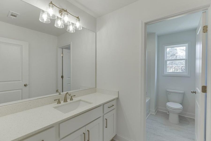 Furnished interior view inside a new home in , Commerce (Image 7).