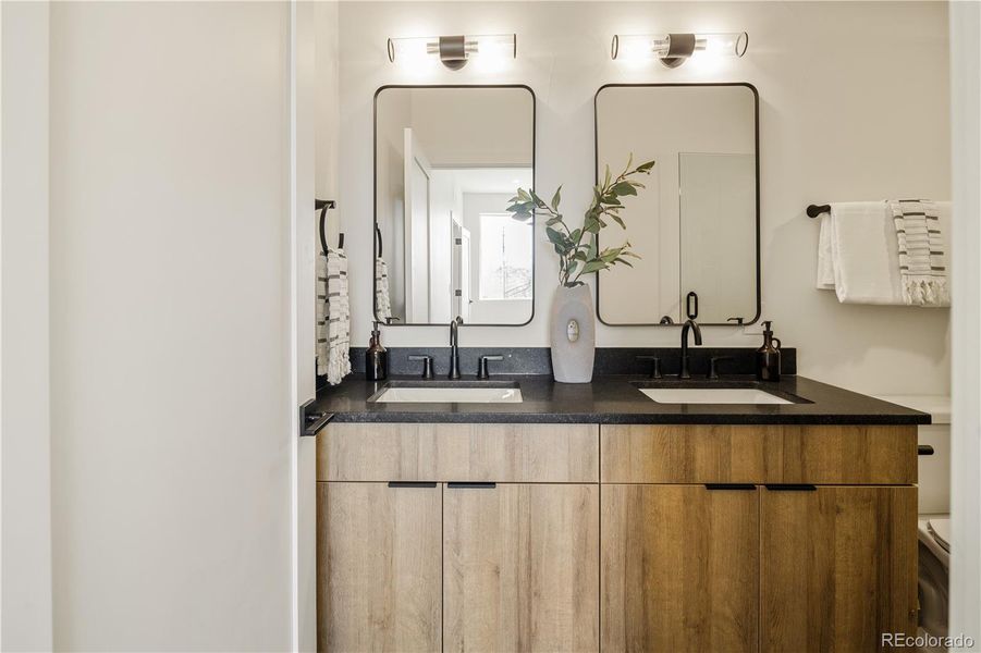 Furnished interior view inside a new home in , Denver (Image 18).