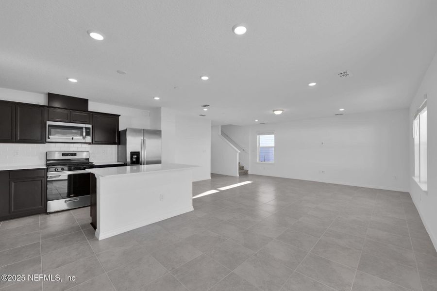 Furnished interior view inside a new home in Wells Landing, Jacksonville (Image 13).