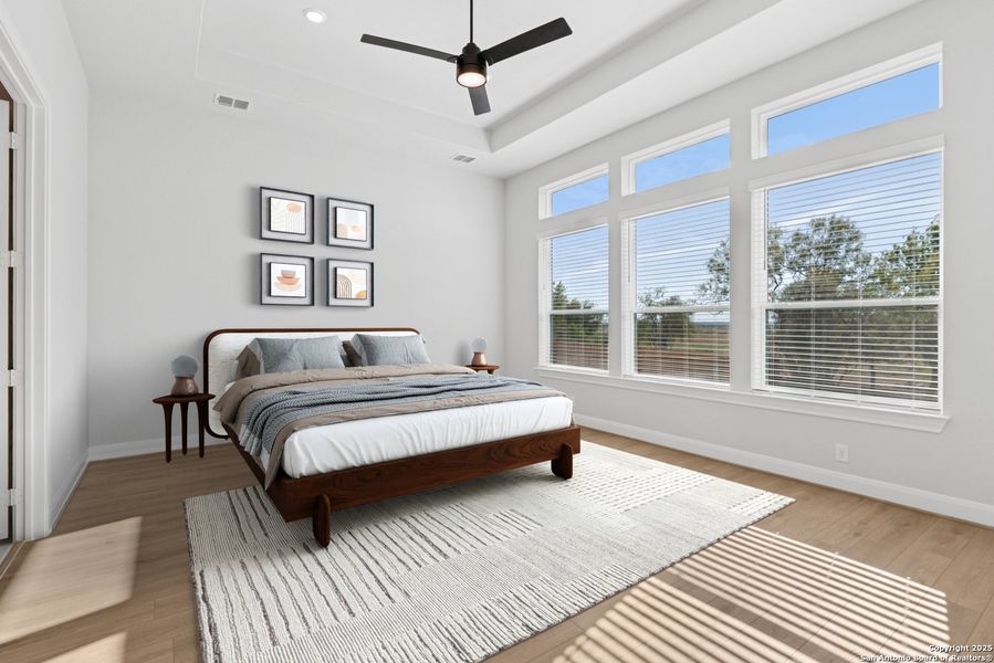 Furnished interior view inside a new home in Megans Landing – Half-Acre Homesites, Castroville (Image 8).