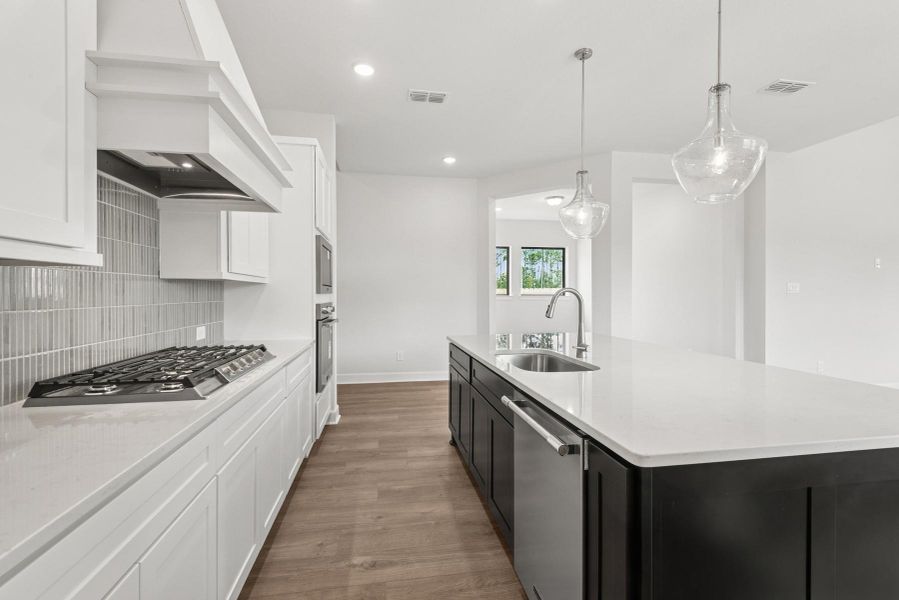 Furnished interior view inside a new home in ARTAVIA 45' Homesites, Conroe (Image 6).