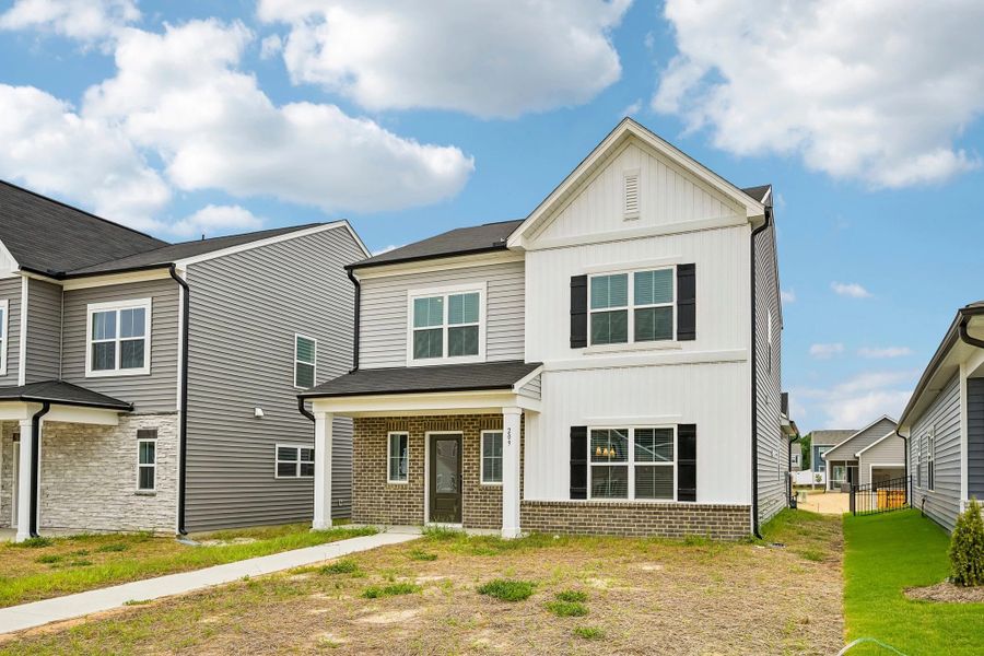 Exterior - Striking contrast and curb appeal with style. Exterior - Striking contrast and curb appeal with style.