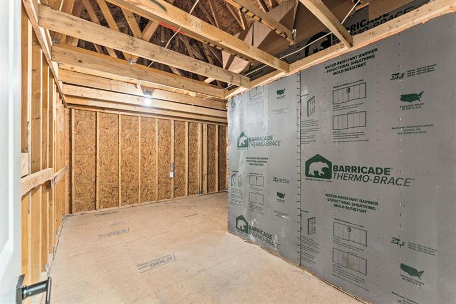 In-progress construction of a new home in Indigo Bay, Myrtle Beach, SC (Image 24).