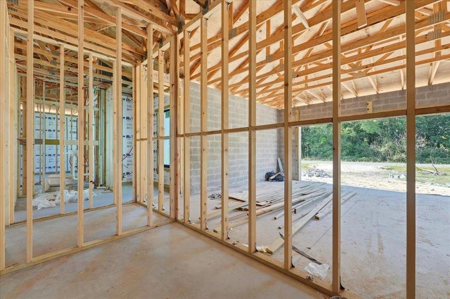 In-progress construction of a new home in , Avon Park, FL (Image 19).
