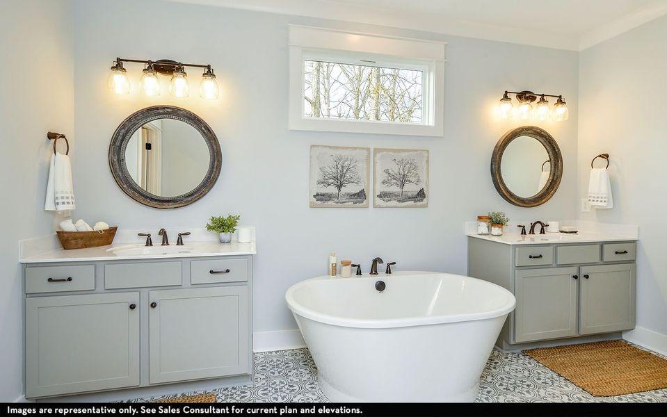 Furnished interior view inside a new home in Dorris Farm, White House (Image 15).