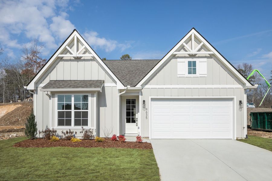 Representative exterior photo of a completed home built from the The Downing by Greentech Homes LLC in Nature's Cove, Ooltewah, TN (Image 24). Representative exterior photo of a completed home built from the The Downing by Greentech Homes LLC in Nature's Cove, Ooltewah, TN (Image 24).