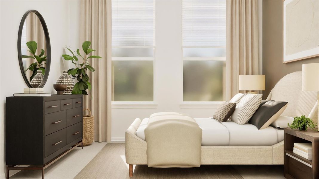 Furnished interior view inside a new home in The Grand Prairie, Hockley (Image 8).