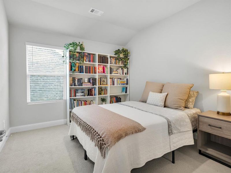 Furnished interior view inside a new home in Tesoro at Chisholm Trail Ranch, Crowley (Image 21).