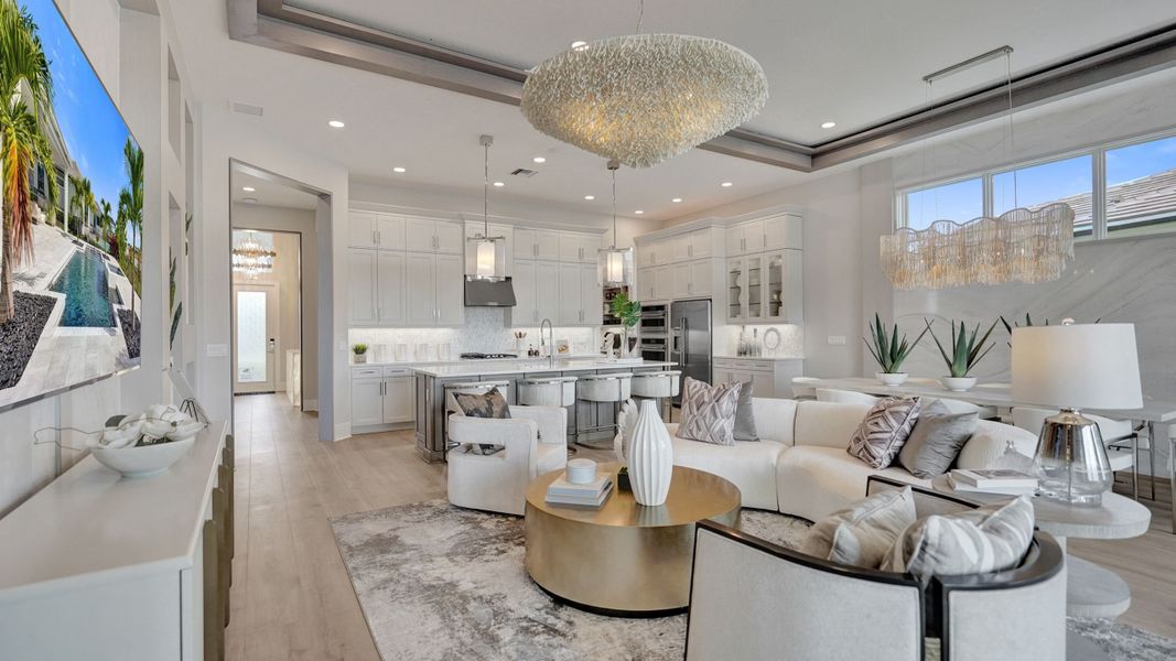 Great Room to Kitchen