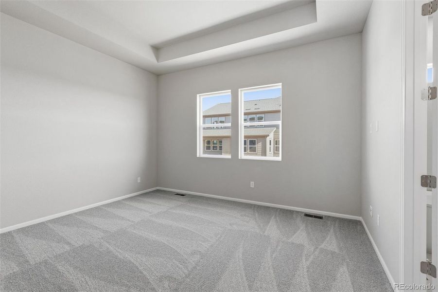 Spacious, unfurnished interior of a new home in Talon Pointe, Thornton (Image 23). Spacious, unfurnished interior of a new home in Talon Pointe, Thornton (Image 23).