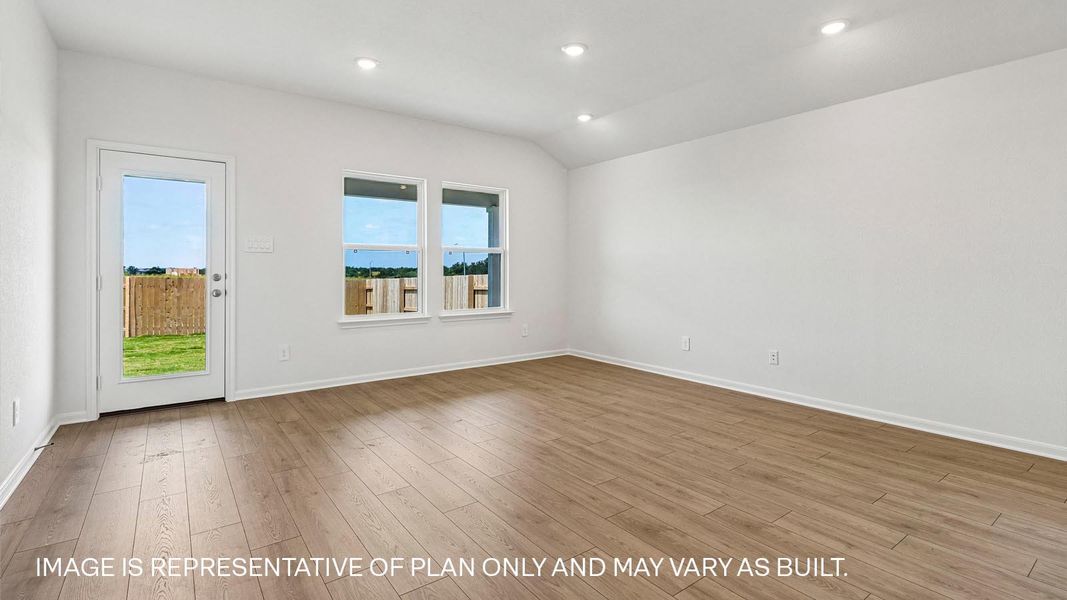 Representative unfurnished interior of a home built from the The Caden by D.R. Horton in Briarwood, Elgin (Image 14).