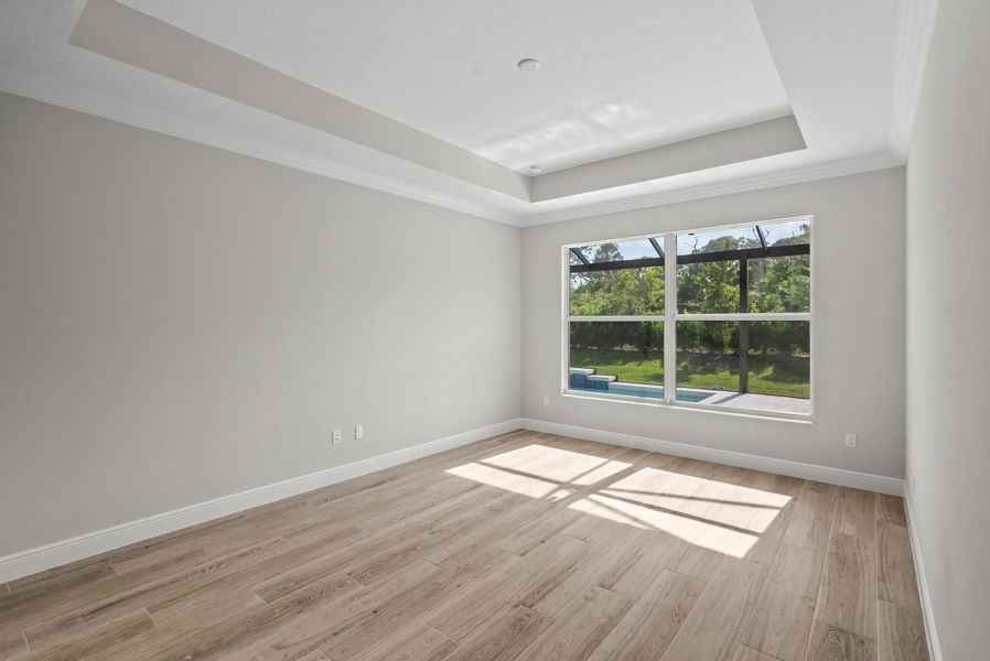 Representative unfurnished interior of a home built from the Weston Signature by GHO Homes in High Pointe, Vero Beach (Image 24).