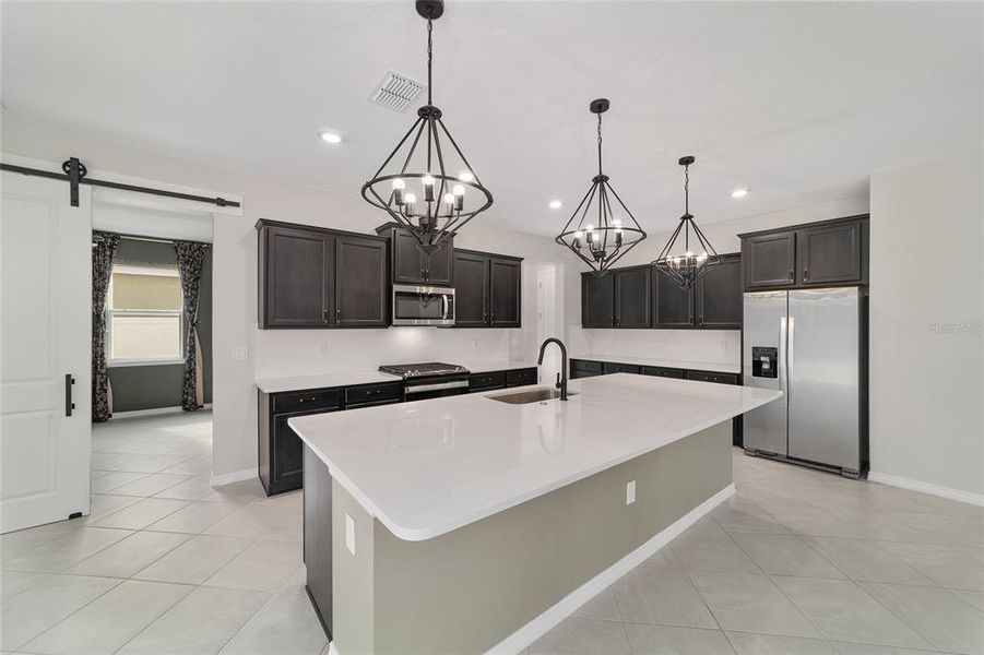 Furnished interior view inside a new home in Calesa Township, Ocala (Image 13).