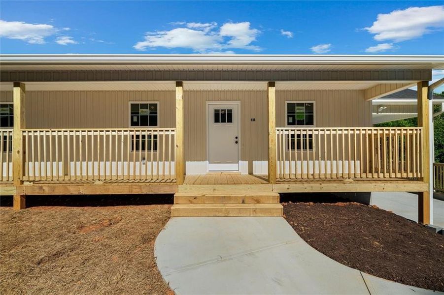 Exterior details and patio area of a home in , Calhoun (Image 24). Exterior details and patio area of a home in , Calhoun (Image 24).
