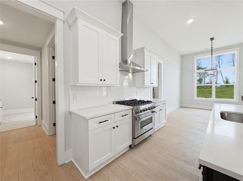 Furnished interior view inside a new home in , Rydal (Image 12).