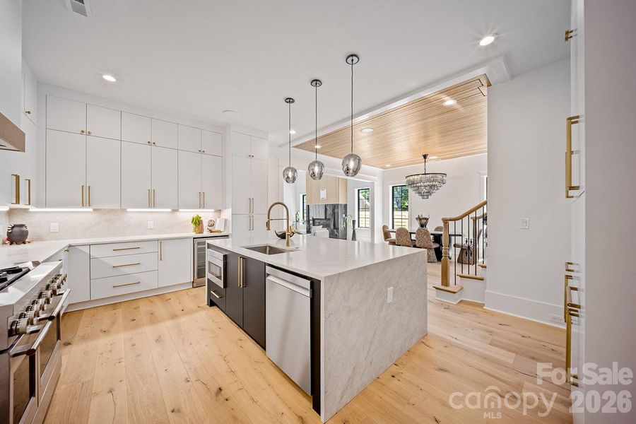 Furnished interior view inside a new home in , Charlotte (Image 17).