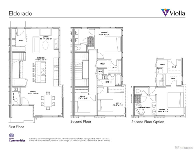 2D floor plan layout of this home in Violla, Boulder, CO (Image 4).