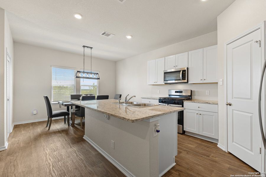 Furnished interior view inside a new home in Applewood, San Antonio (Image 5). Furnished interior view inside a new home in Applewood, San Antonio (Image 5).
