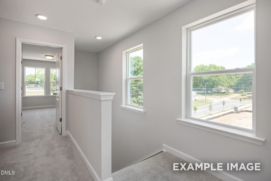 Spacious, unfurnished interior of a new home in Forestville Yard Townhomes, Knightdale (Image 21). Spacious, unfurnished interior of a new home in Forestville Yard Townhomes, Knightdale (Image 21).