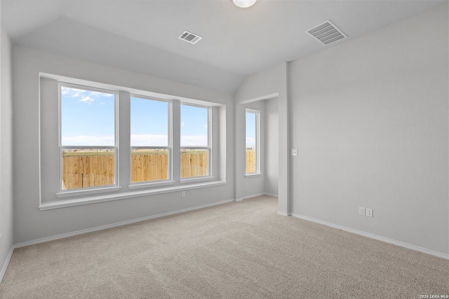 Spacious, unfurnished interior of a new home in Megan's Landing, Castroville (Image 15). Spacious, unfurnished interior of a new home in Megan's Landing, Castroville (Image 15).