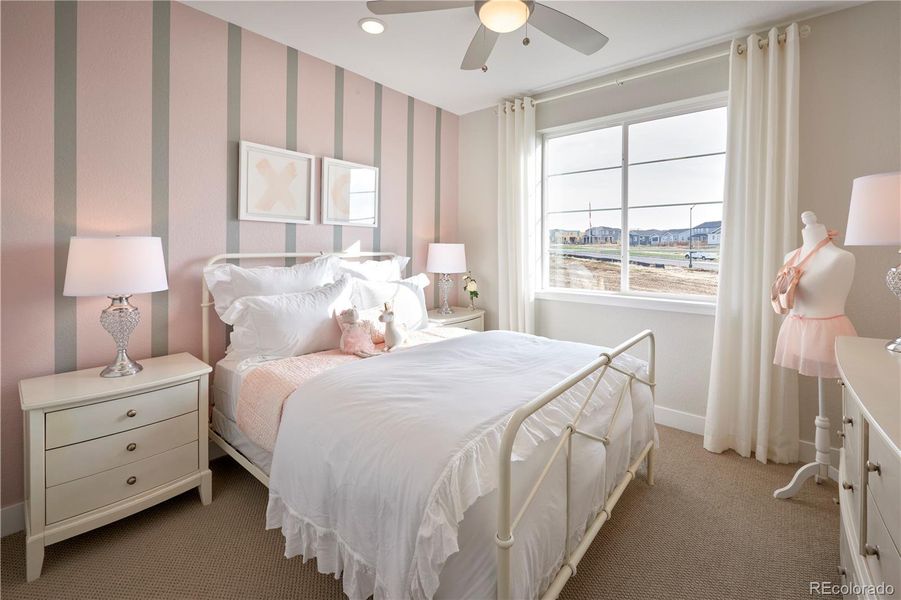 Furnished interior view inside a new home in , Aurora (Image 27).