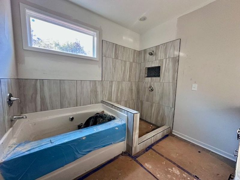 In-progress construction of a new home in Forrest Farms, Greenville, GA (Image 13).