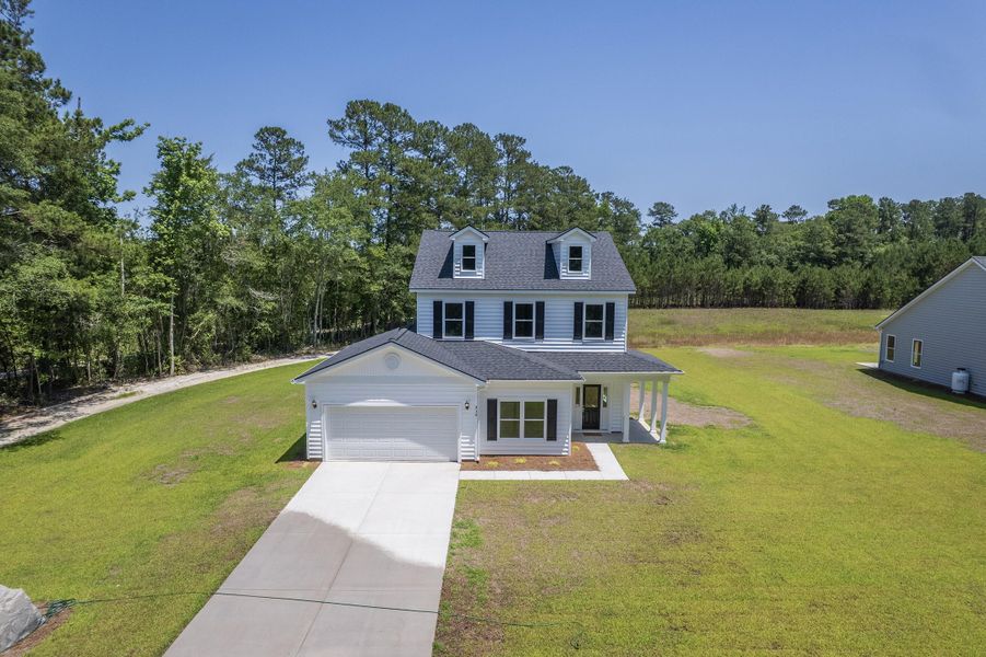 Front exterior of a new home in , Dorchester, SC, highlighting curb appeal (Image 25).