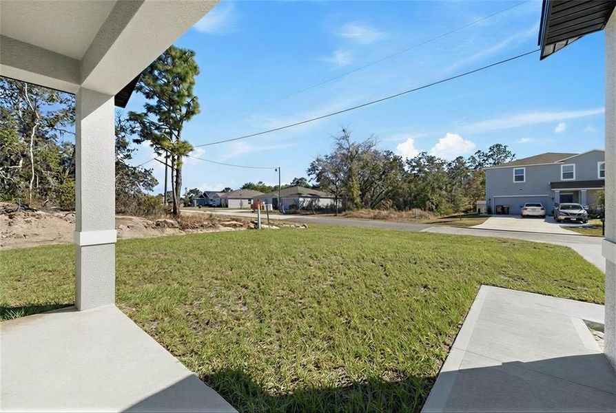 Exterior details and patio area of a home in , Poinciana (Image 3). Exterior details and patio area of a home in , Poinciana (Image 3).