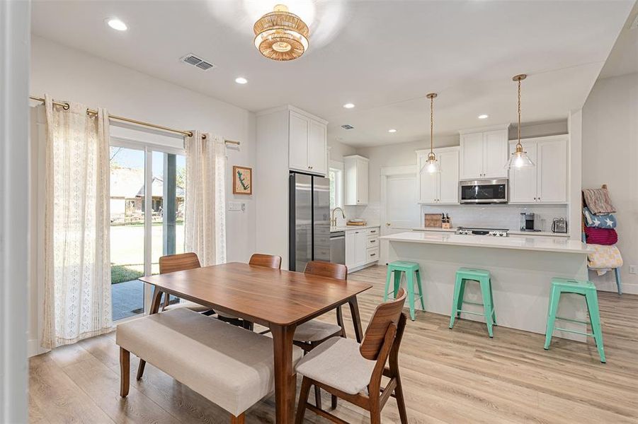 Furnished interior view inside a new home in , Mabank (Image 9).