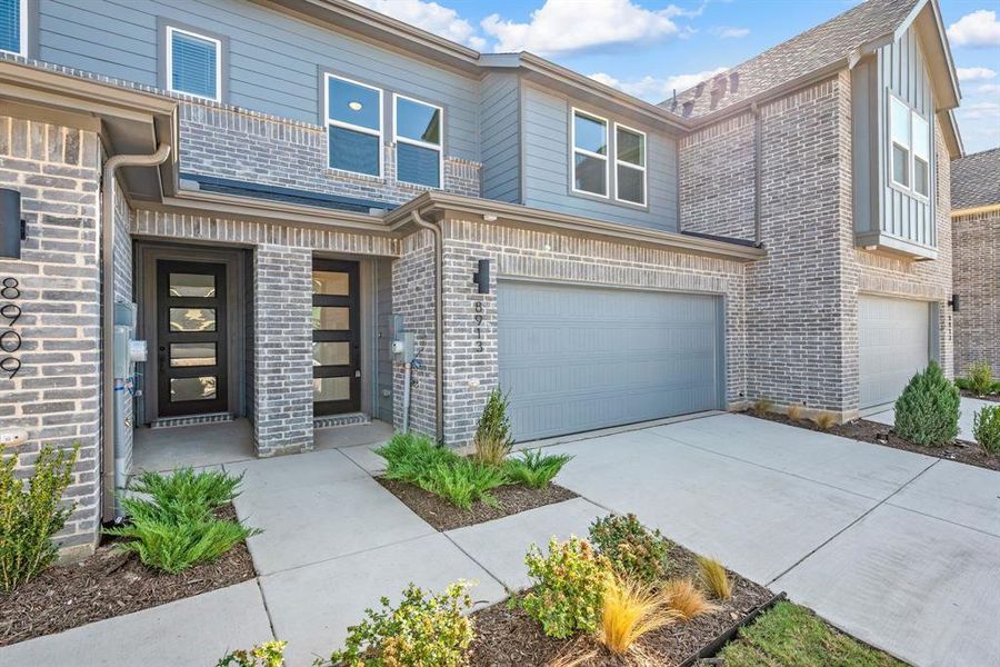 With a lovely neutral brick exterior, complimentary trim and modern front entry, you'll find wonderful curb appeal in this beautiful new home! With a lovely neutral brick exterior, complimentary trim and modern front entry, you'll find wonderful curb appeal in this beautiful new home!