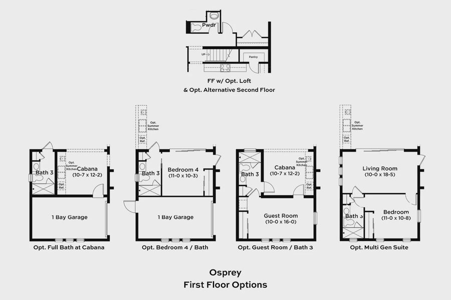 2D floor plan layout for the Grand Osprey by DRB Homes in Eagles Cove at Mirada, San Antonio, FL (Image 2). 2D floor plan layout for the Grand Osprey by DRB Homes in Eagles Cove at Mirada, San Antonio, FL (Image 2).