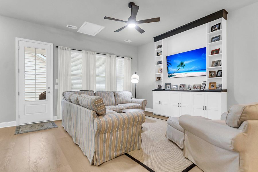 Furnished interior view inside a new home in , Summerville (Image 46).