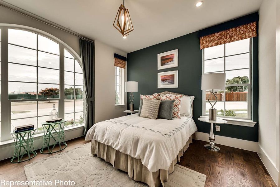 Representative furnished interior of a home built from the Rivercrest by Grand Homes in Grand Oaks, Celina (Image 14).