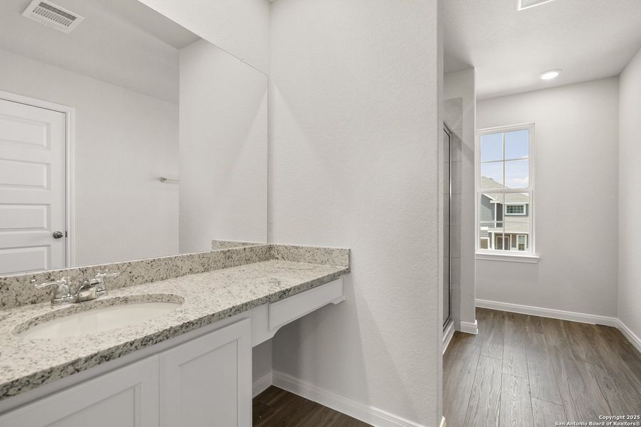 Furnished interior view inside a new home in Abbott Place, St. Hedwig (Image 10).