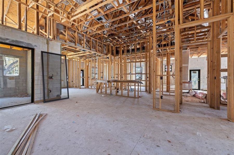 In-progress construction of a new home in , Kissimmee, FL (Image 12).