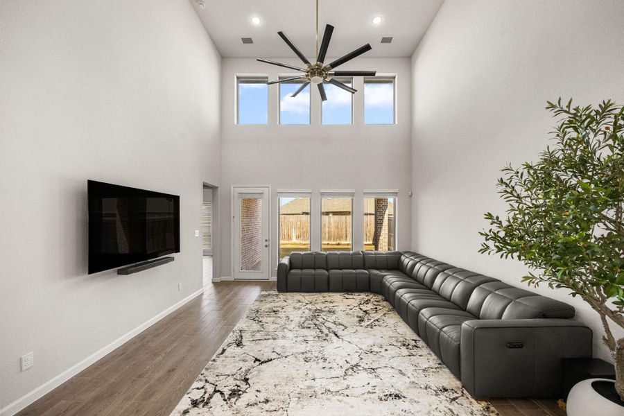 Furnished interior view inside a new home in , Richmond (Image 5). Furnished interior view inside a new home in , Richmond (Image 5).