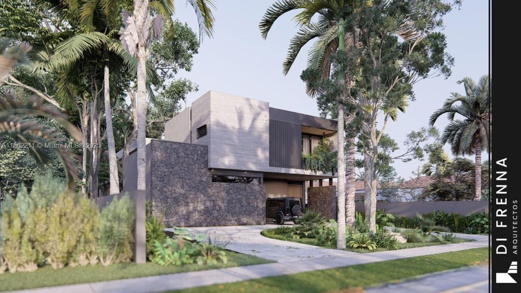 Front exterior of a new home in , Miami, FL, highlighting curb appeal (Image 18).