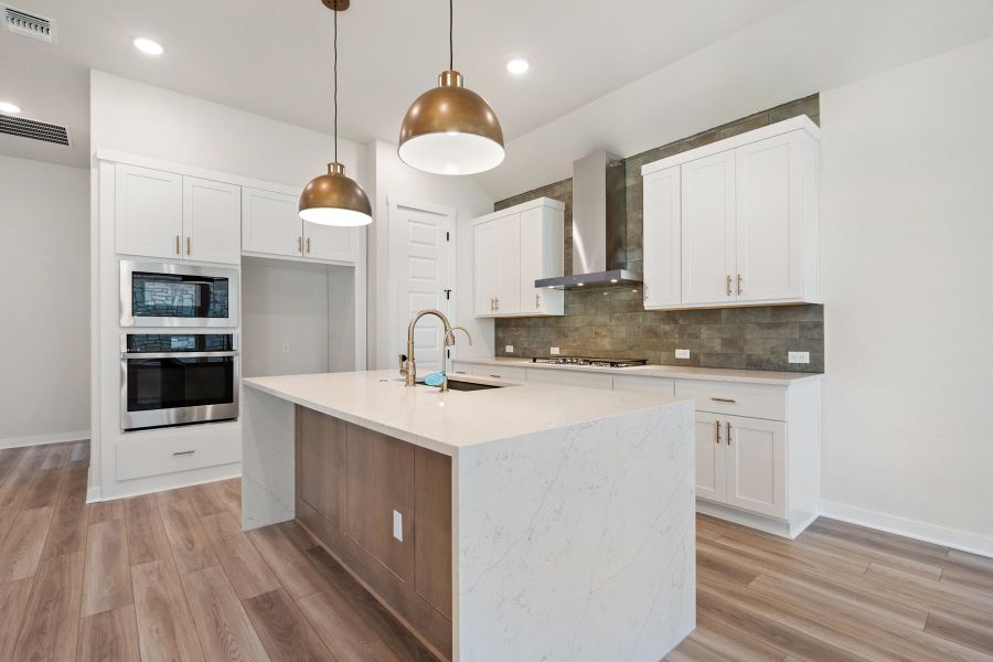 Furnished interior view inside a new home in Lariat, Liberty Hill (Image 10).