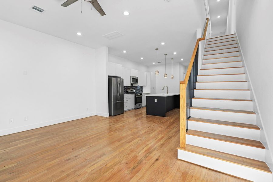 Spacious, unfurnished interior of a new home in , Houston (Image 10). Spacious, unfurnished interior of a new home in , Houston (Image 10).