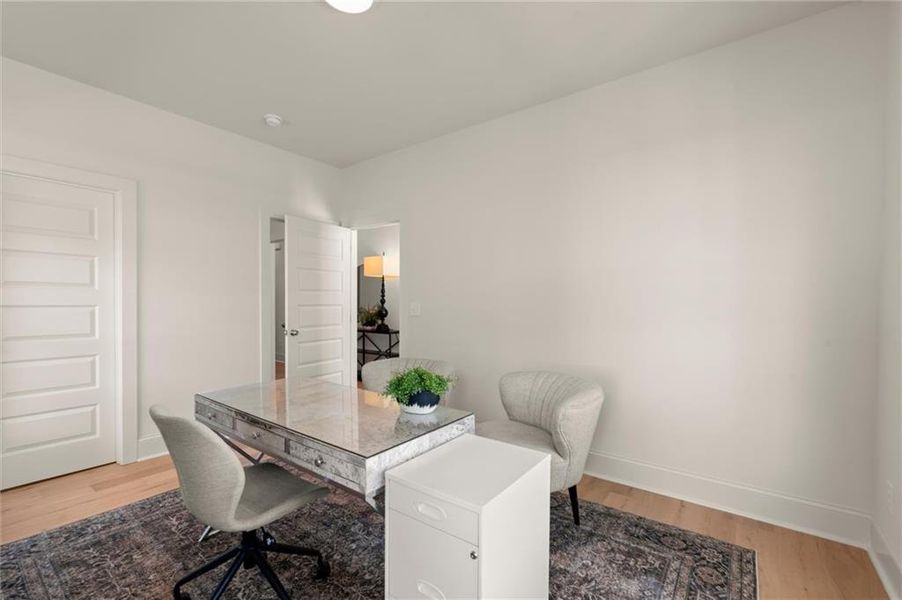 Furnished interior view inside a new home in , Covington (Image 22).