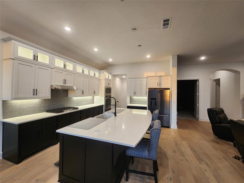 Furnished interior view inside a new home in Wildflower Ranch, Justin (Image 12).