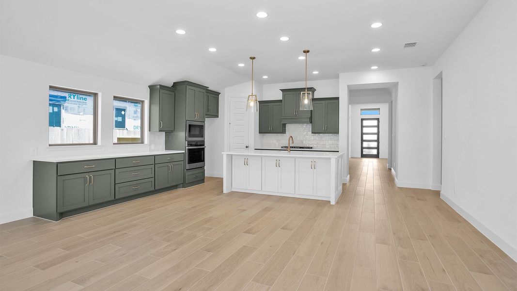Furnished interior view inside a new home in Grange, Katy (Image 5).