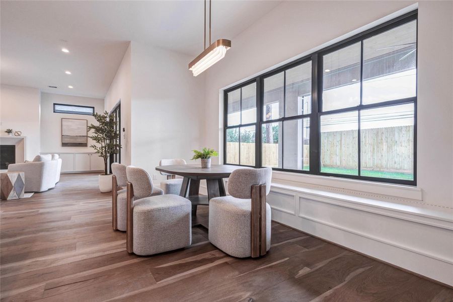 Furnished interior view inside a new home in , Houston (Image 12).