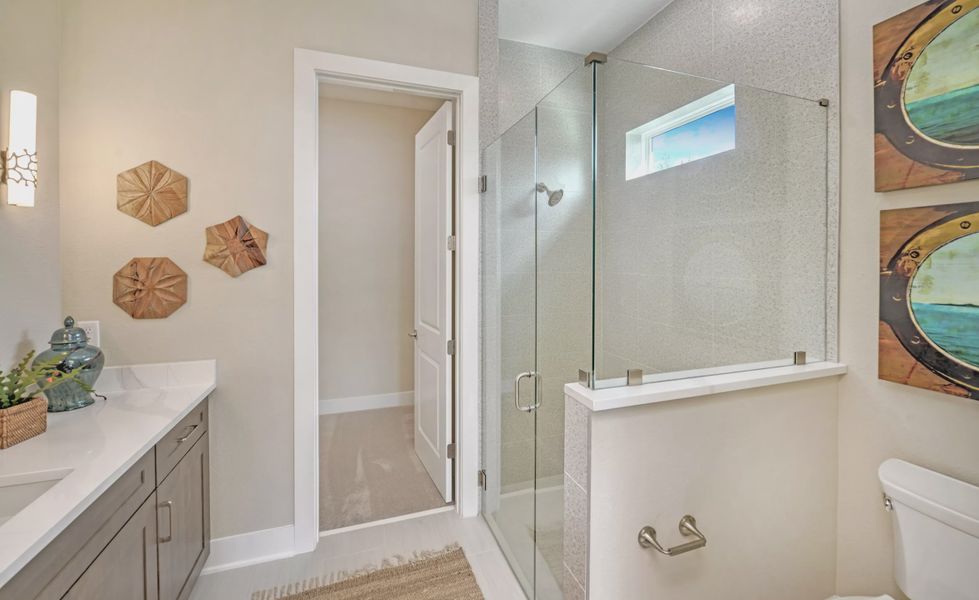Furnished interior view inside a new home in Amelia National, Fernandina Beach (Image 16).