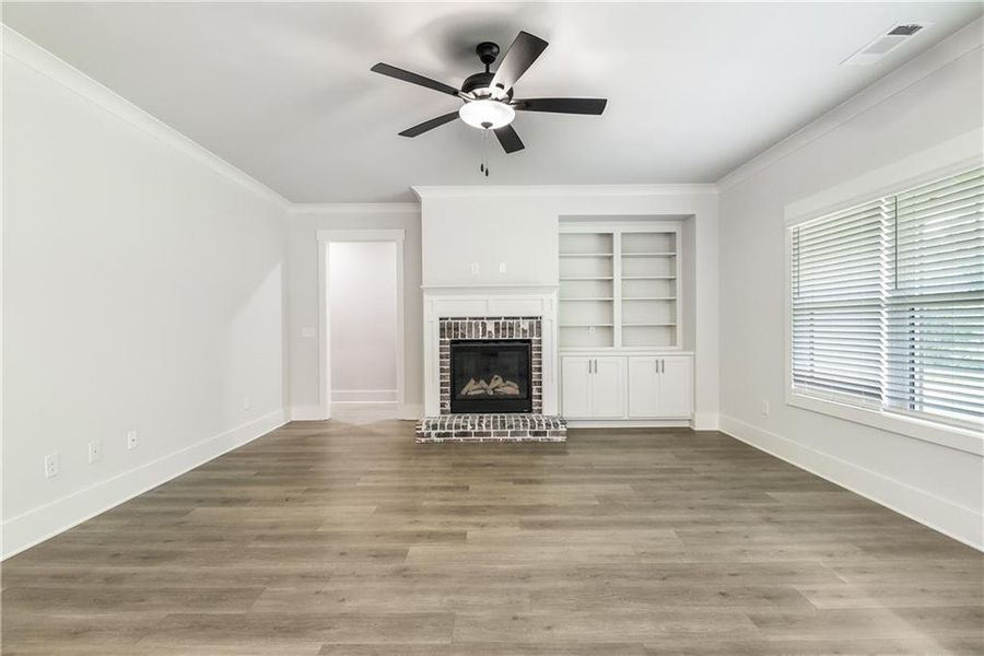 Spacious, unfurnished interior of a new home in Weslyn Park, Social Circle (Image 22). Spacious, unfurnished interior of a new home in Weslyn Park, Social Circle (Image 22).