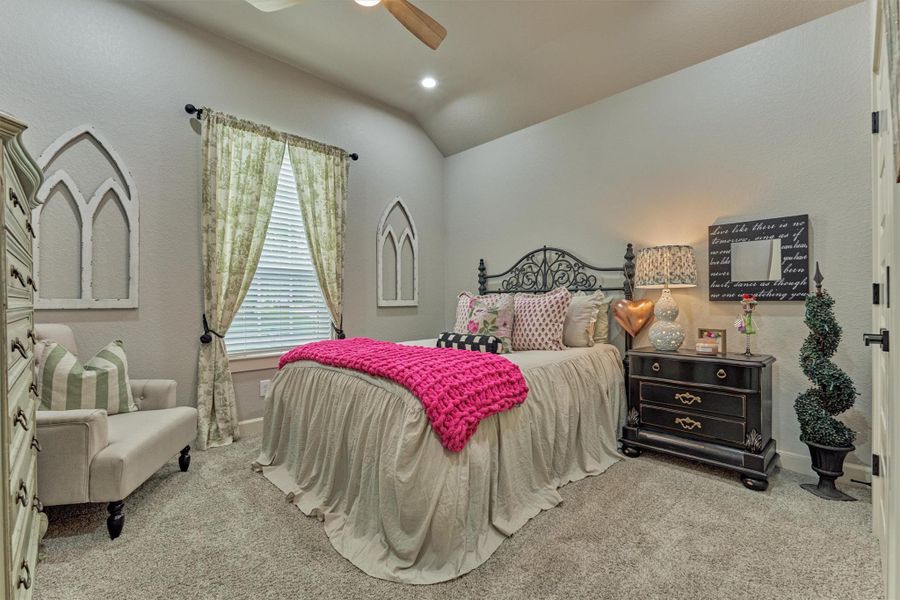A bright and inviting retreat complete with charming details and a large closet. A bright and inviting retreat complete with charming details and a large closet.