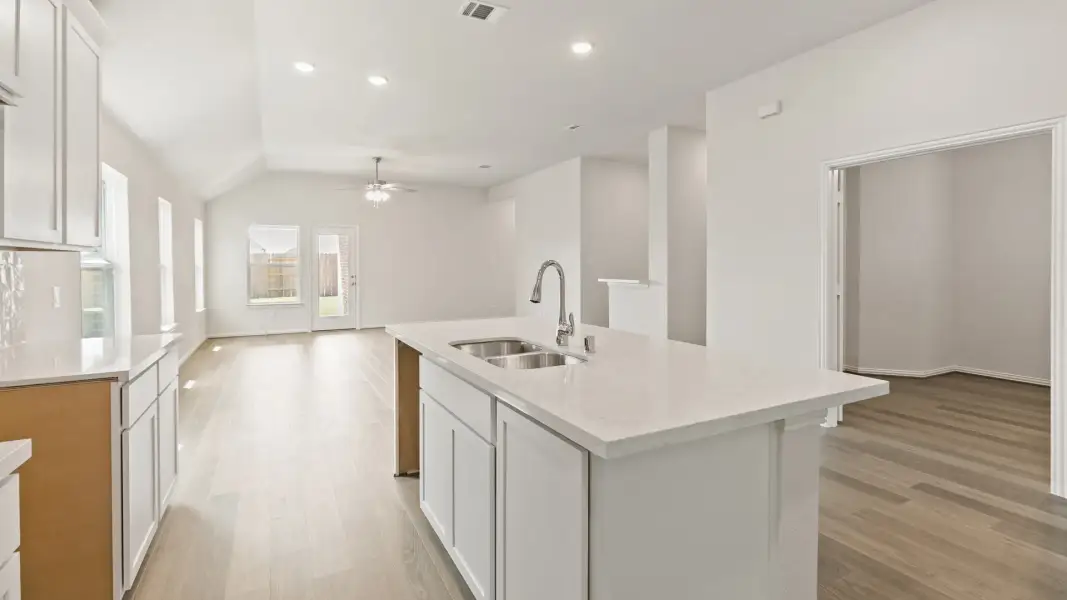 Furnished interior view inside a new home in Oakwood Estates, Waller (Image 9).