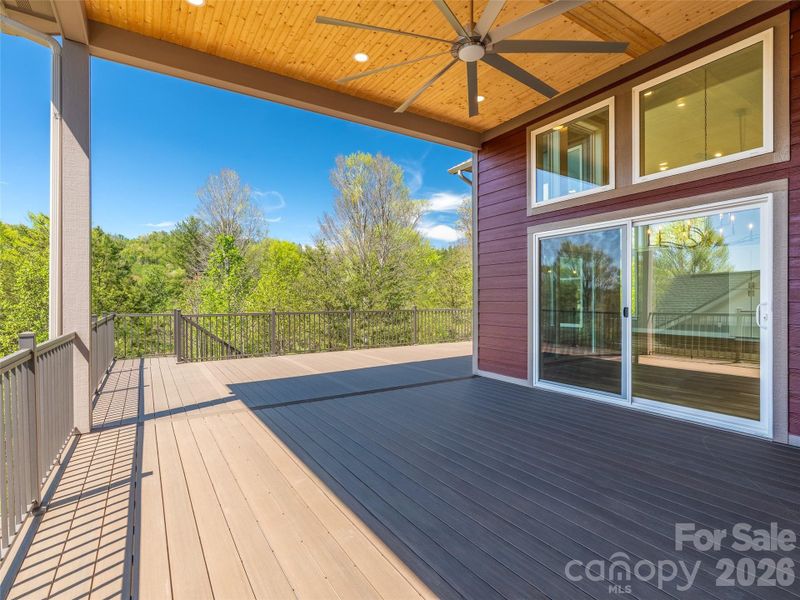 Exterior details and patio area of a home in , Weaverville (Image 4).